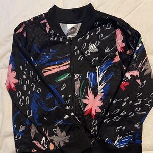 Adidas Multicolor Floral Track Jacket